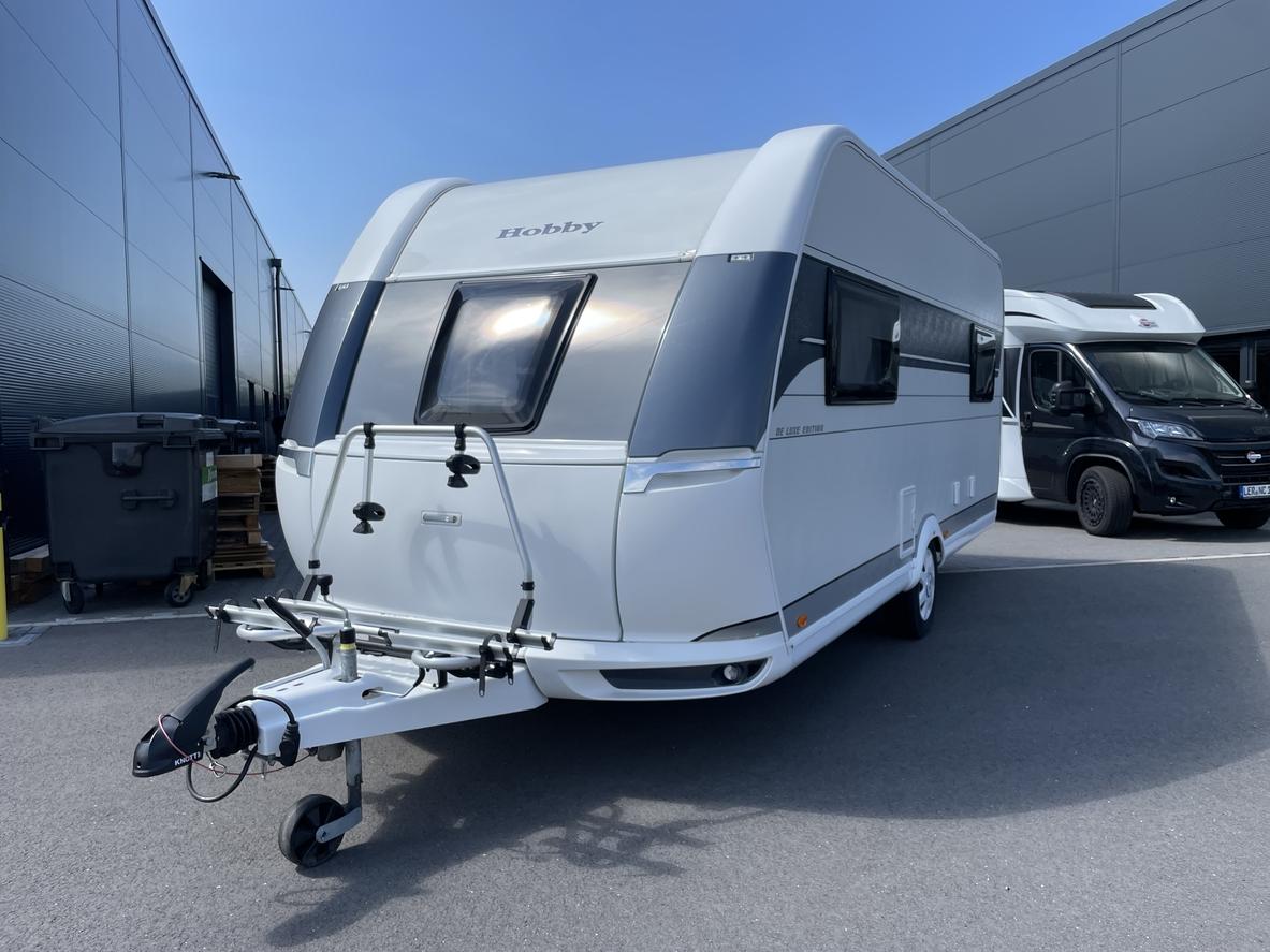 Hobby 495 UL De Luxe Edition+Mover+Fahrradträger+Truma+TV+Markise
